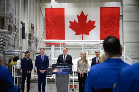 Canada is making a decisive move to secure its place in the space domain—with sovereign launch now a strategic national priority. Image source: https://x.com/DavidMcGuinty/status/2033719251681300825