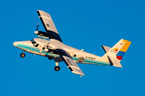 Twin Otter at 1000: A Canadian Icon Takes Flight in Colombia. Image source: https://dehavilland.com/aircraft-sales/de-havilland-canada-celebrates-1000th-twin-otter-delivery-with-satena/