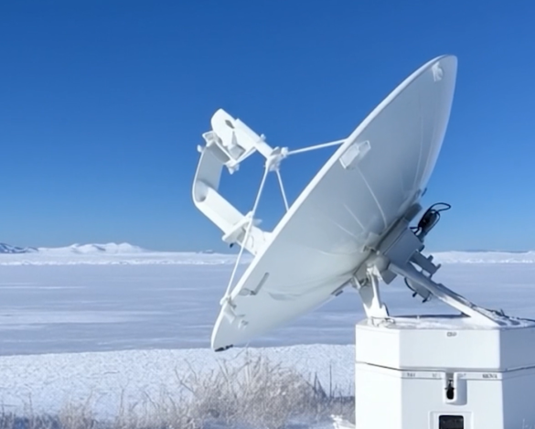 Arctic operations demand communications that work when everything else fails. Image source: https://www.ultra-ic.com/newsroom/news/ultra-ic-selected-to-provide-archer-troposcatter-technology-for-operational-trial-with-canadian-armed-forces/