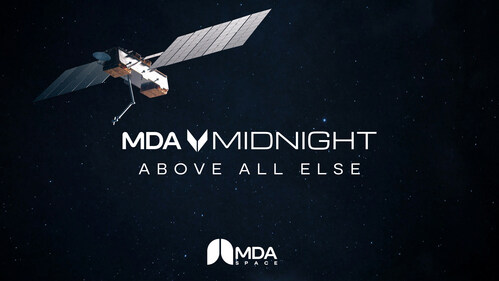 MDA Space Launches MDA MIDNIGHT™ to Help Defend the Growing Space Domain