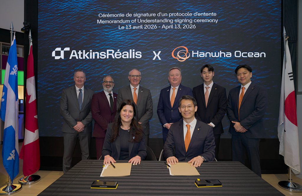 The new partnership reflects the growing link between national security and economic resilience. Image source: https://www.atkinsrealis.com/en/media/trade-releases/2026/2026-04-14