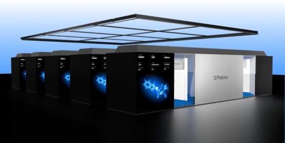A render of Photonic Inc.'s distributed quantum computing system. The Vancouver-based company is among the first named investments from BDC's StrongNorth Fund. Photo: Photonic Inc