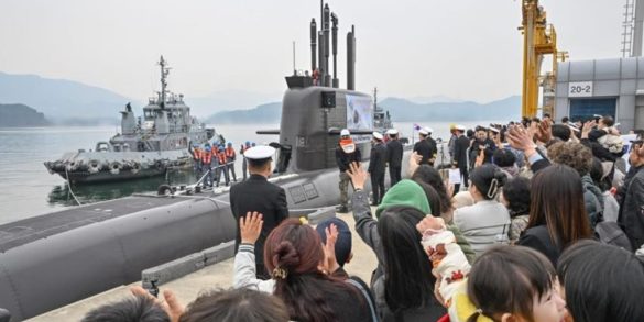 The Dosan Ahn Chang-ho successfully established communications with the Royal Canadian Navy Pacific Fleet under simulated wartime conditions. Image source: https://x.com/HanwhaCanada/status/2057552426450690073