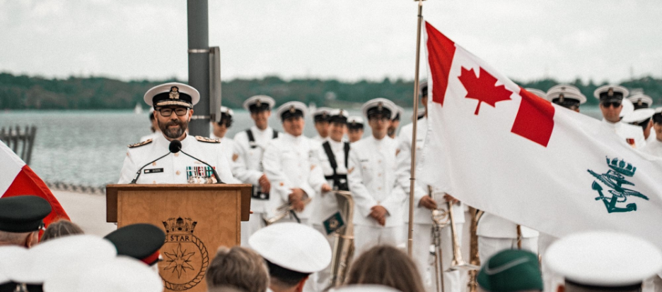 VAdm Dan Charlebois takes command of Royal Canadian Navy