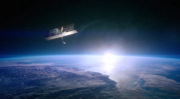 Rendering of the MDA CHORUS satellite. Photo: MDA Space