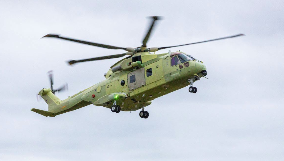 First upgraded Cormorant completes initial flight