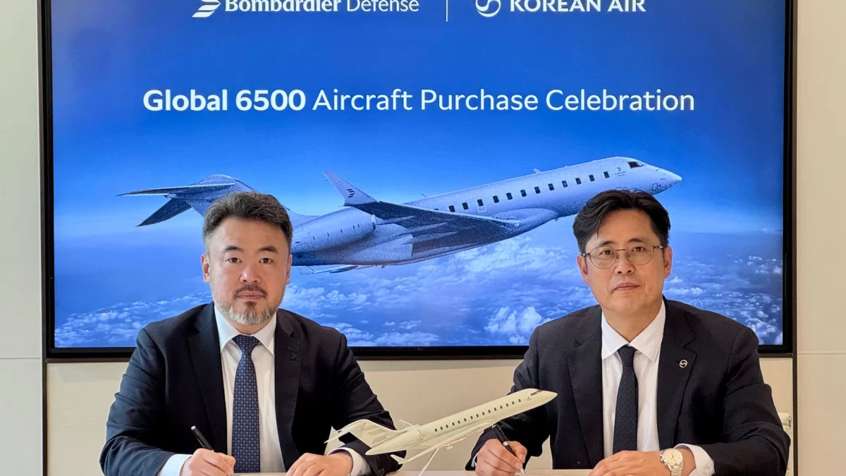 Bombardier’s Global 6500 Becomes South Korea’s Go-To Defense Jet, Again